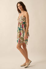 Tropical Mini Dress