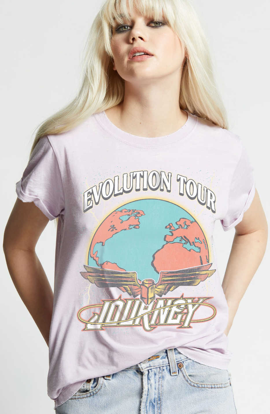 Journey Lilac Tee - Main Image