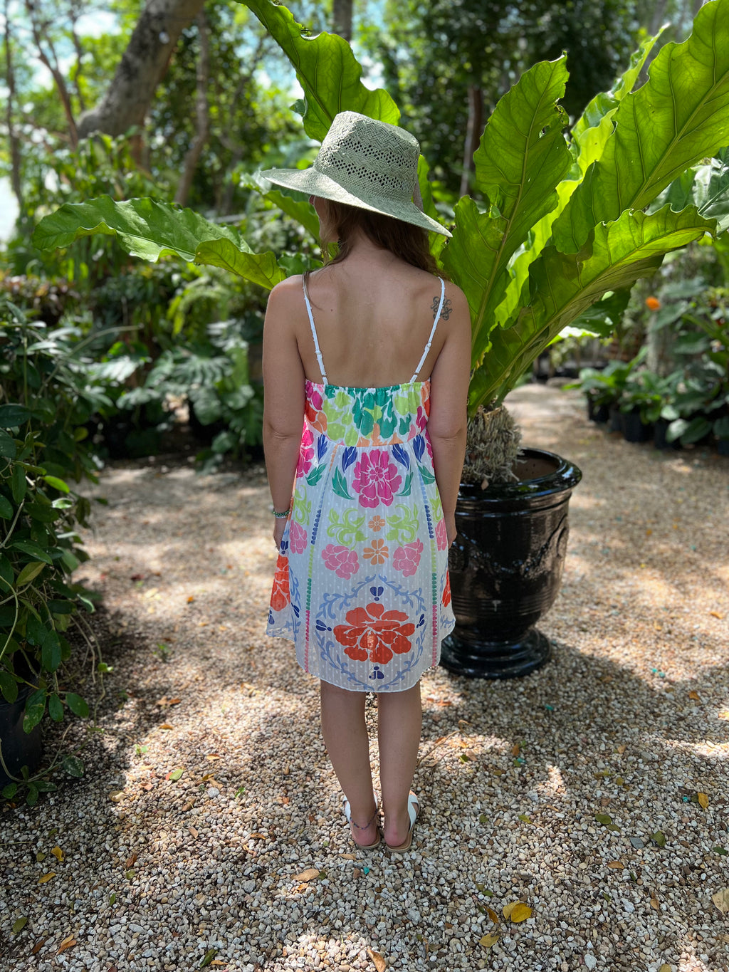 Floral Embroidered Dress