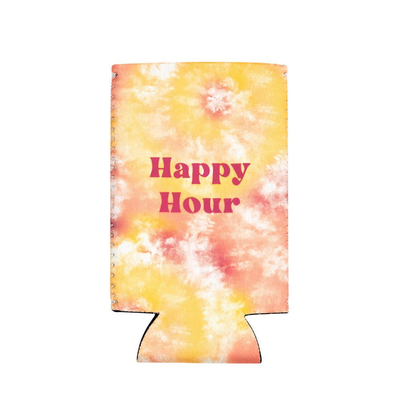 Happy Hour Tie Dye Slim Drink Sleeve