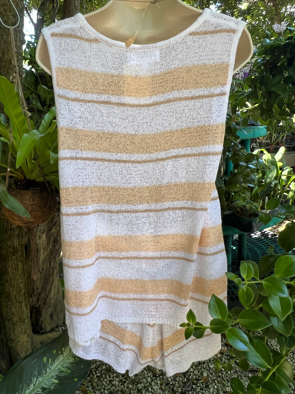 Peach Knit Tank