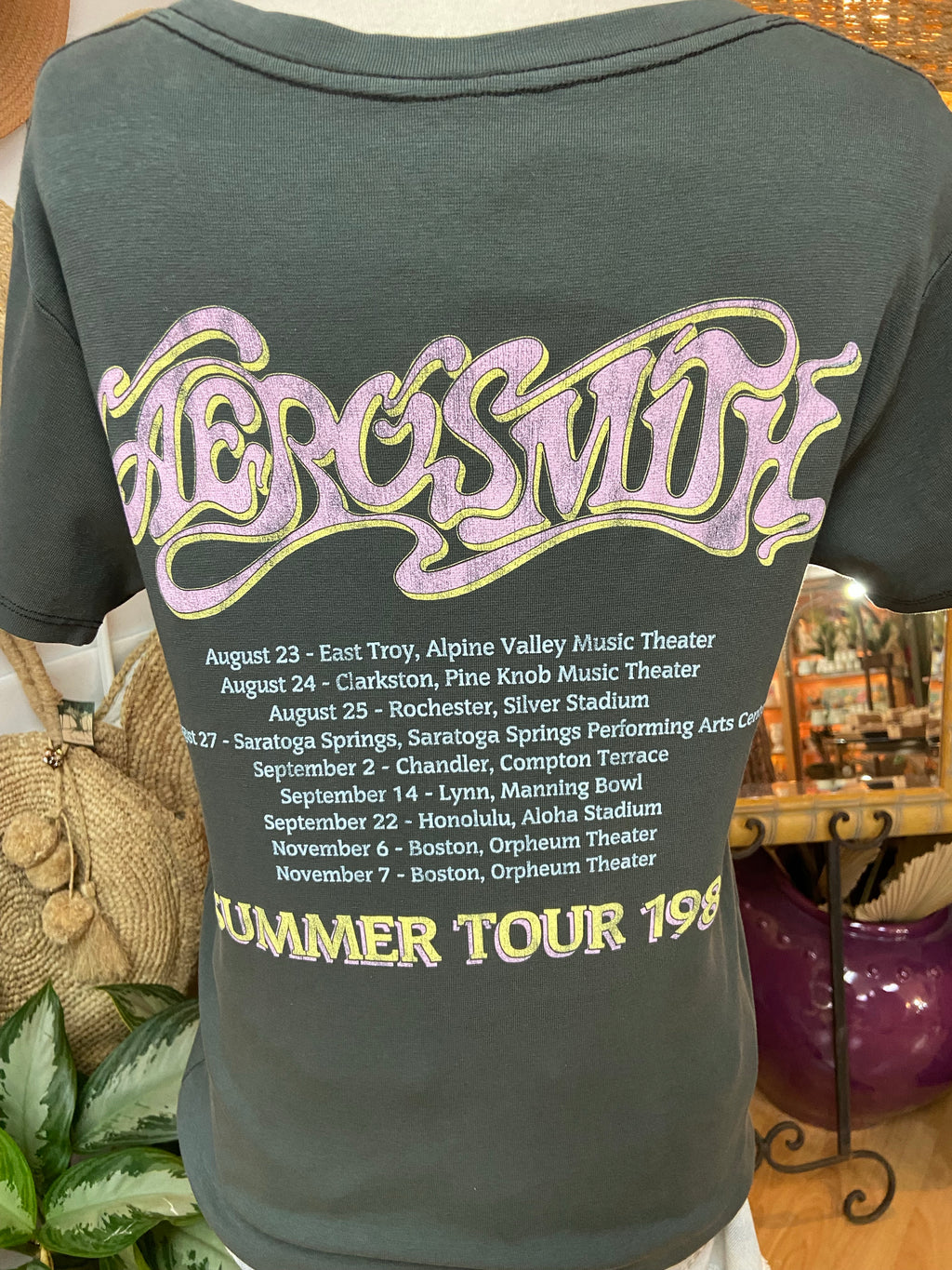 Aerosmith Summer 1985 Tour Tee