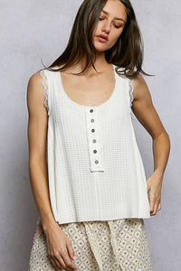 Lace Sleeveless Top