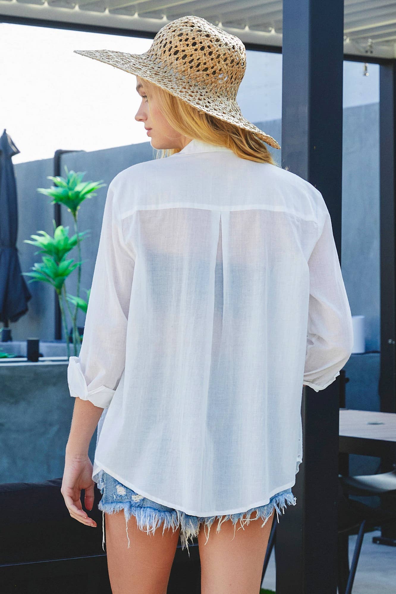 Button Down Designs Eyelet Button Down Shirt – The Banyan Tree Garden & Boutique