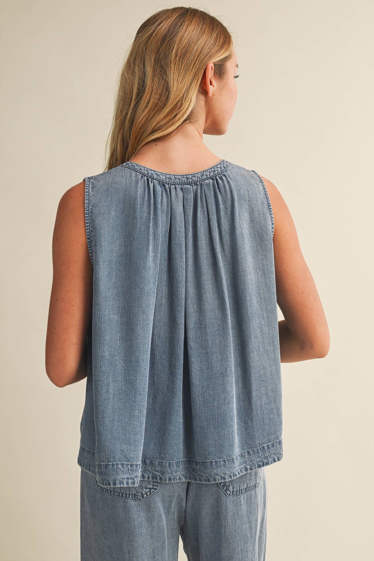 Ella Denim Top