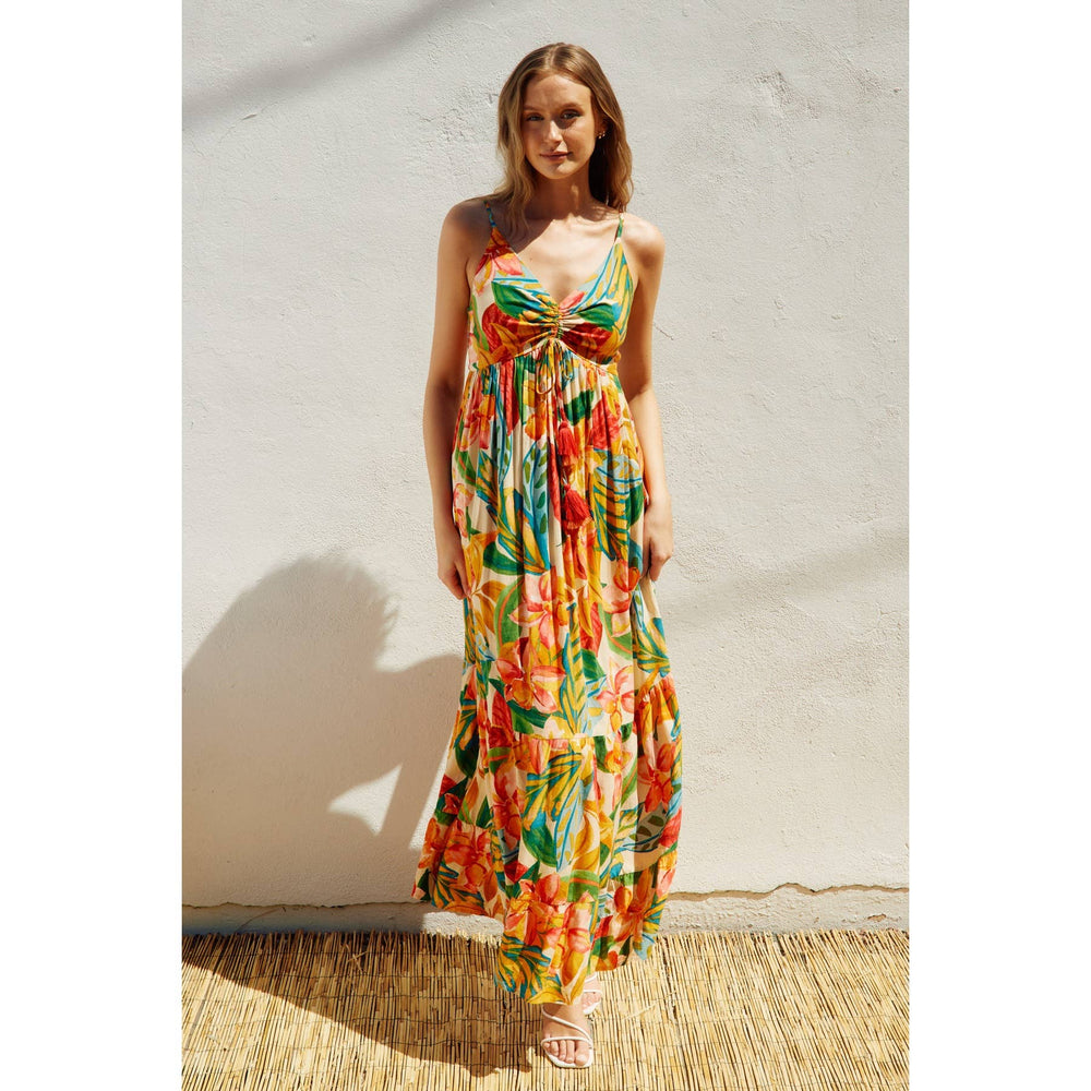 bloom maxi dress Super Bloom Maxi Dress BOTANICAL GARDEN / L