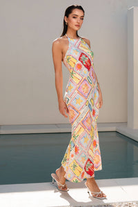 Paradise Halter Maxi Dress