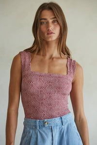 Seamless Jacquard Tank