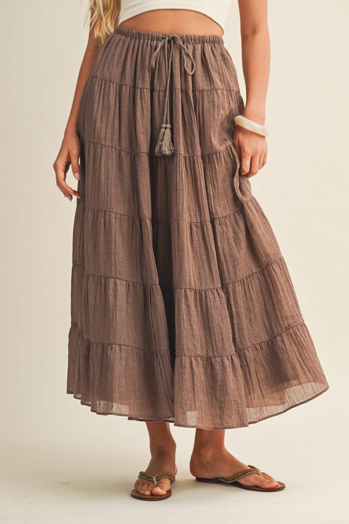 Emma Flowy Maxi Skirt