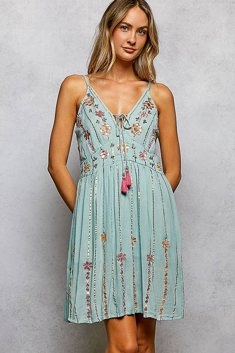 Seafoam Dress