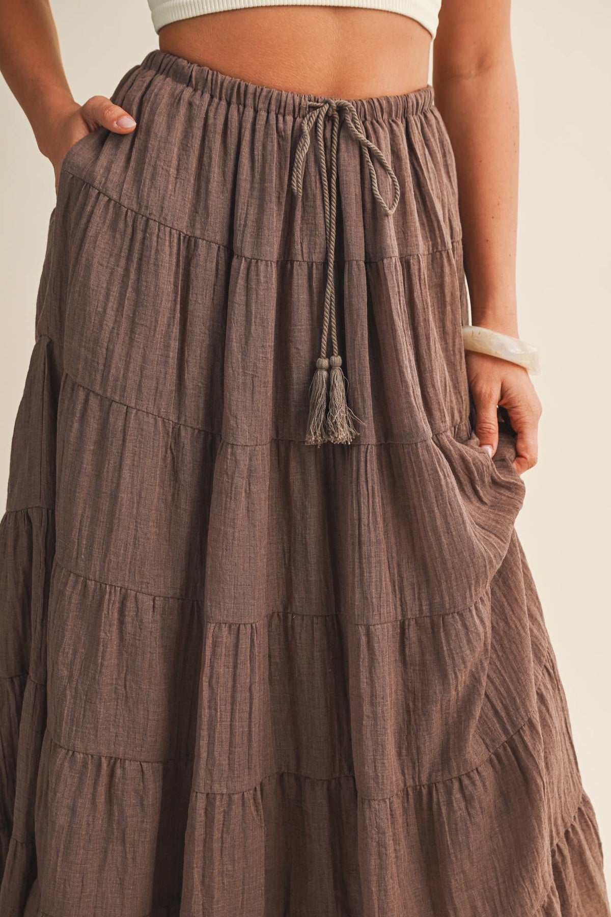 Emma Flowy Maxi Skirt