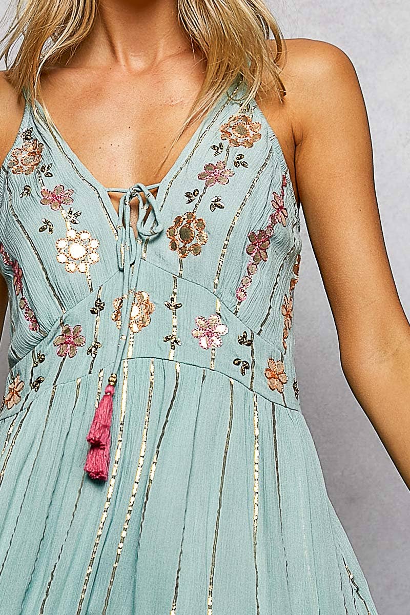 Seafoam Dress