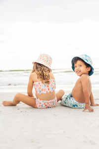 Sandy Seashells Bucket Hat