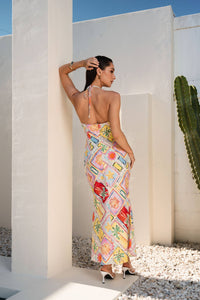 Paradise Halter Maxi Dress