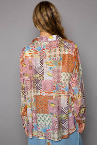 Sunrise Button Down Top