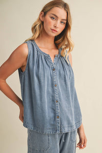 Ella Denim Top