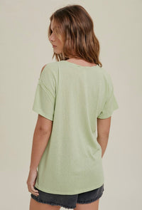 Mint Knit Top