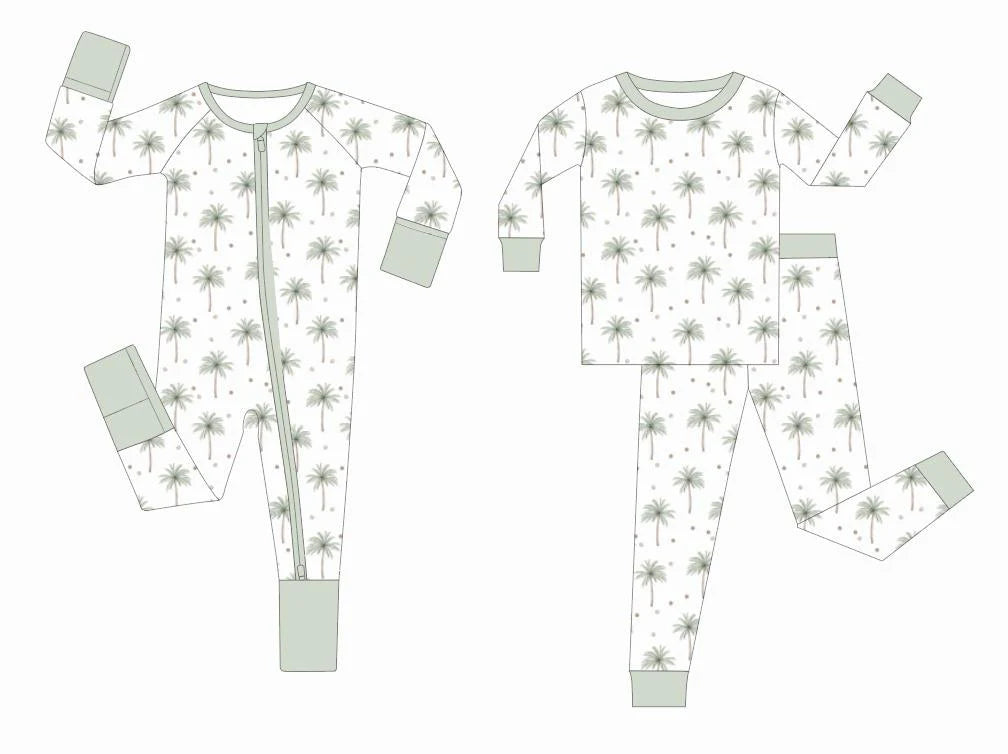 Breezy Palms Pajamas