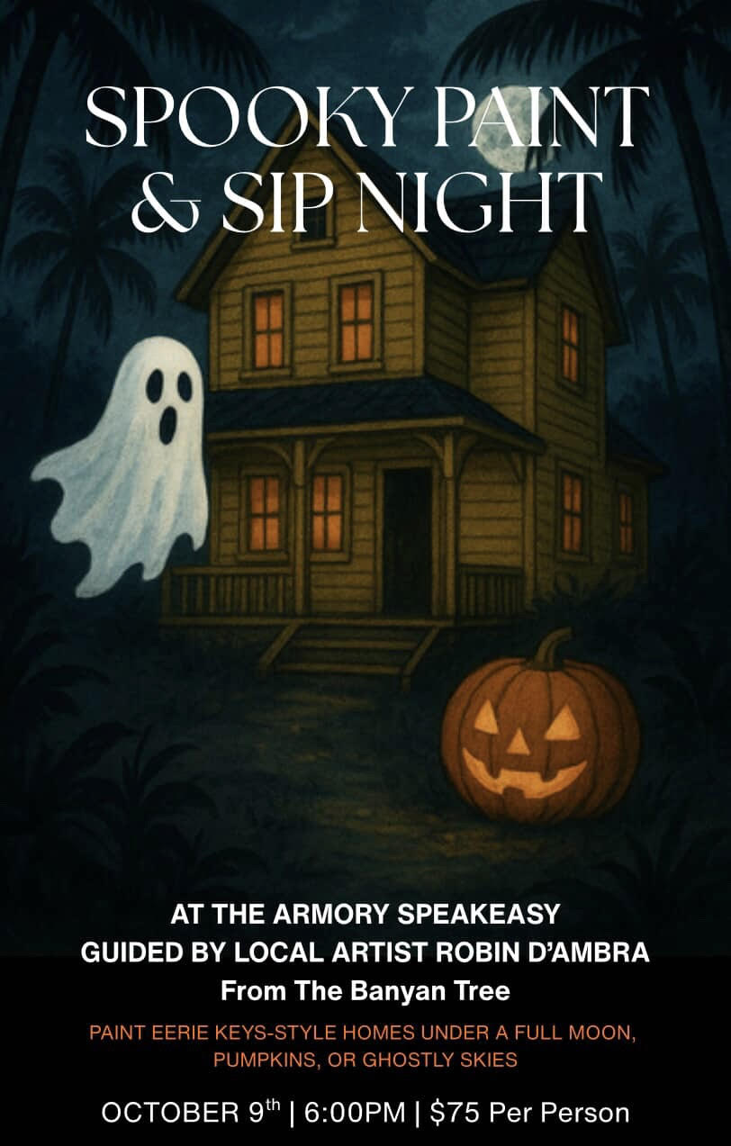 Spooky Paint and Sip Night