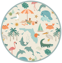 Explore Florida Luxury Bamboo Blanket