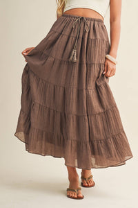 Emma Flowy Maxi Skirt