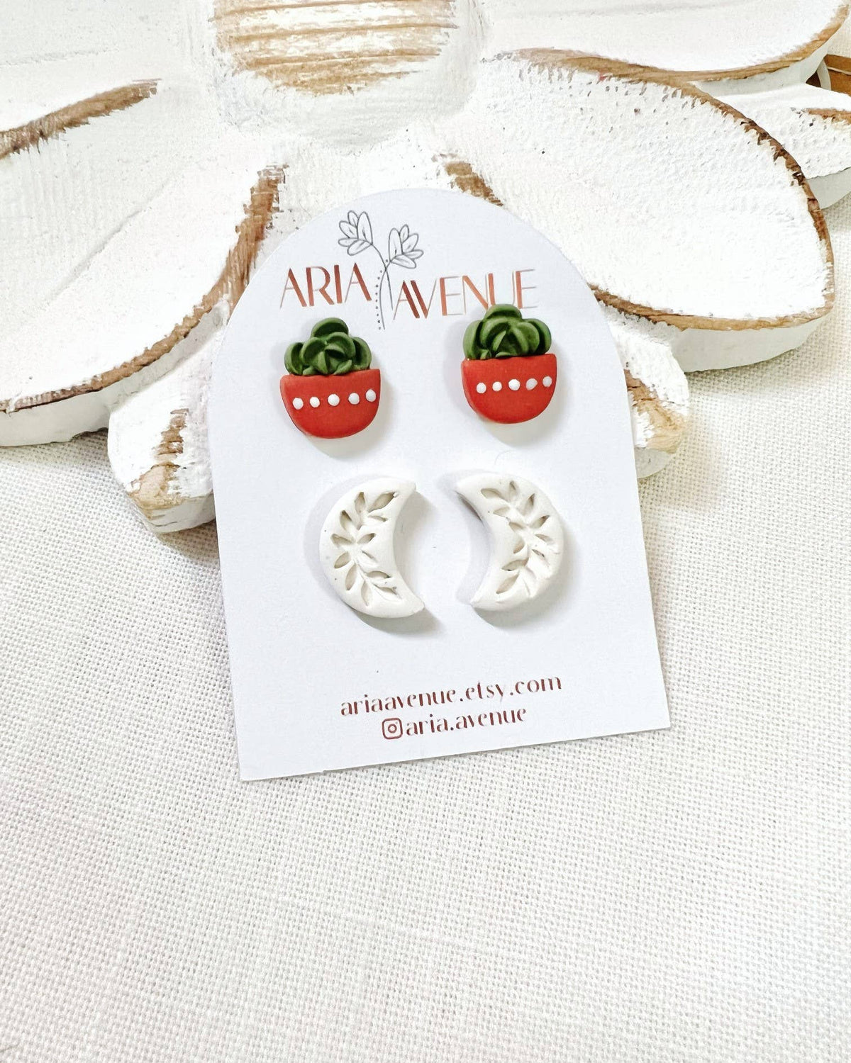 pot plant earrings Clay Plant Pot Stud Earrings – The Banyan Tree Garden & Boutique