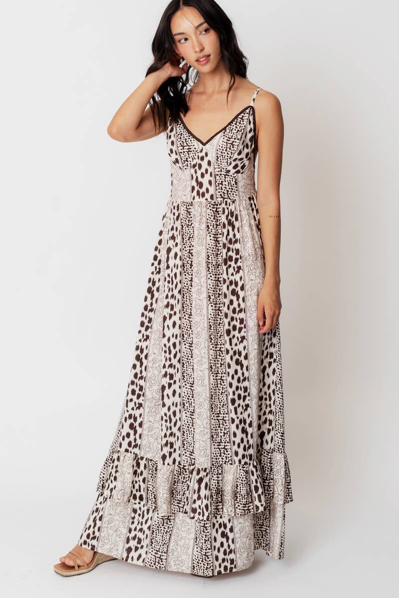 chinese dress ladies Amber Pink Maxi main image 0