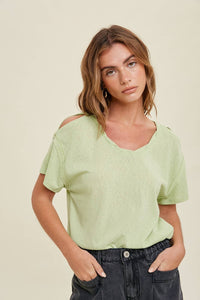 Mint Knit Top