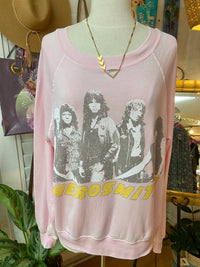 Aerosmith Pink Sweatshirt