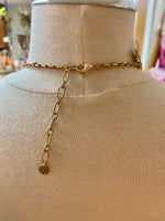 Layered Wood Beaded Necklace